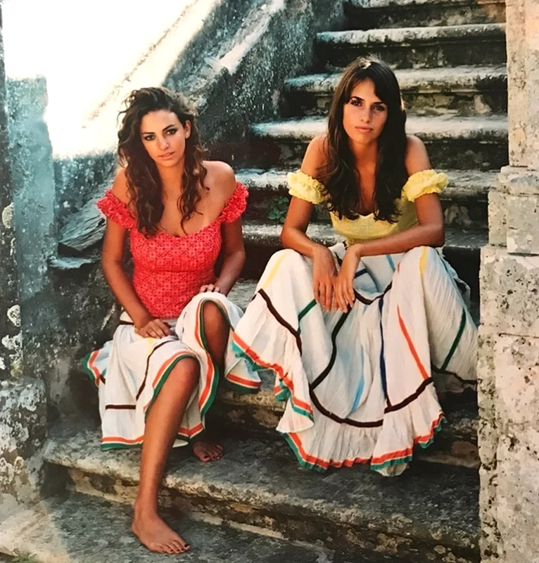 Rose Hanbury și Marina Hanbury la Villa Cetinale. FOTO: Instagram
