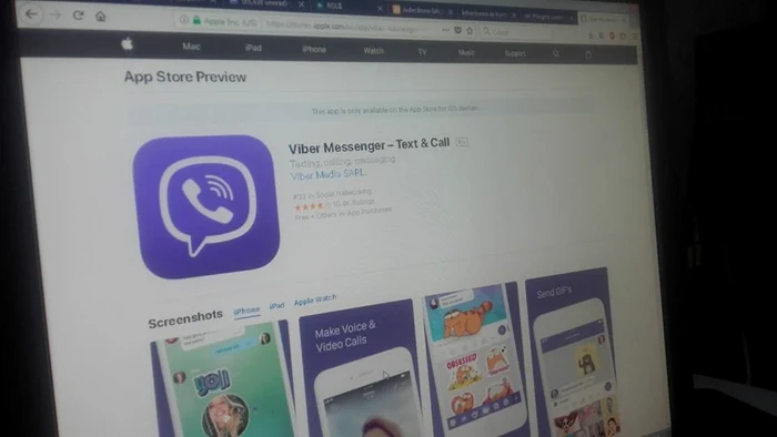 Cu privire la aplicaţia Viber, instanţa a reţinut că nu este un spaţiu public