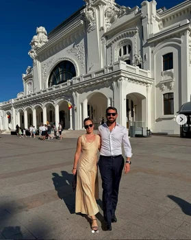 Nicolae și Alina Maria la Constanța, foto Instagram