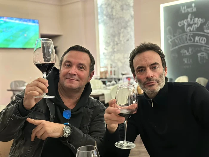 Daniel Buzdugan şi Anthony Dellon au luat masa împreună la Oradea (Foto: Facebook/Daniel Buzdugan)