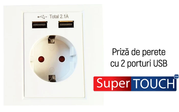 super touch priza cu port usb