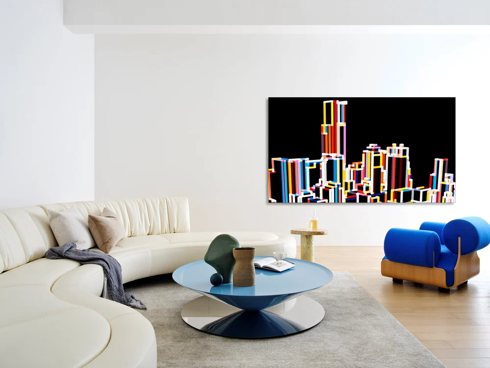 Televizor smart Samsung QLED, seria 2023.