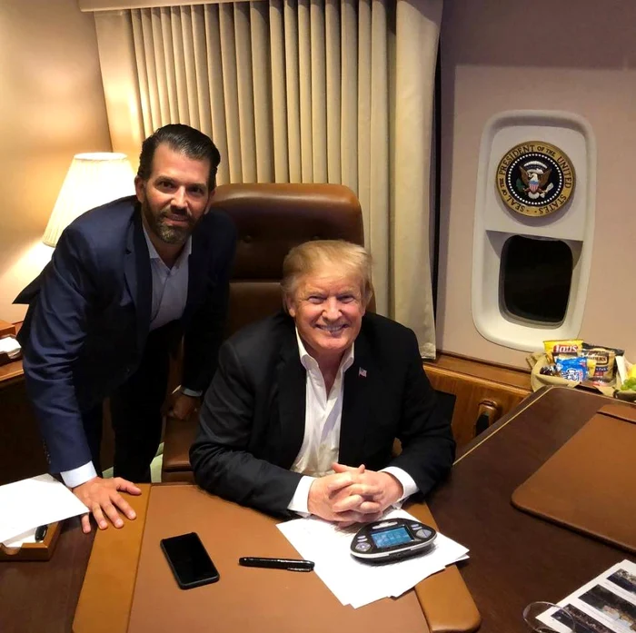 donald trump și donald trump jr/FOTO: Facebook
