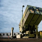 Sistem danez de apărare antiaeriană terestră NASAMS FOTO AFP