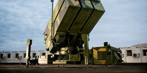 Sistem danez de apărare antiaeriană terestră NASAMS FOTO AFP