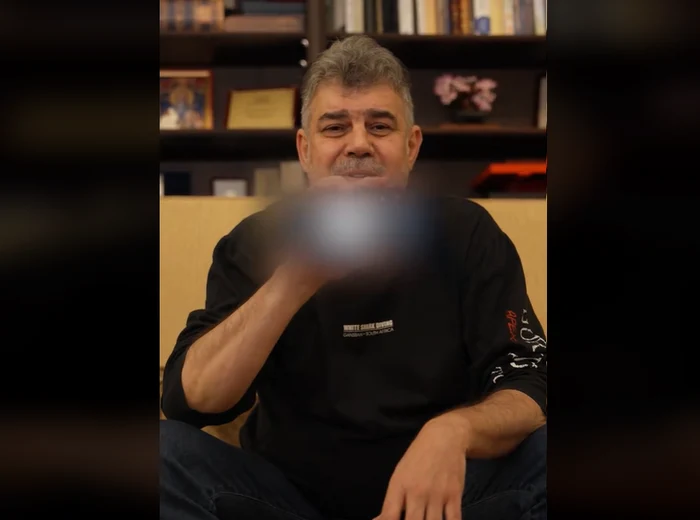 marcel Ciolacu, pe TikTok. FOTO captură video