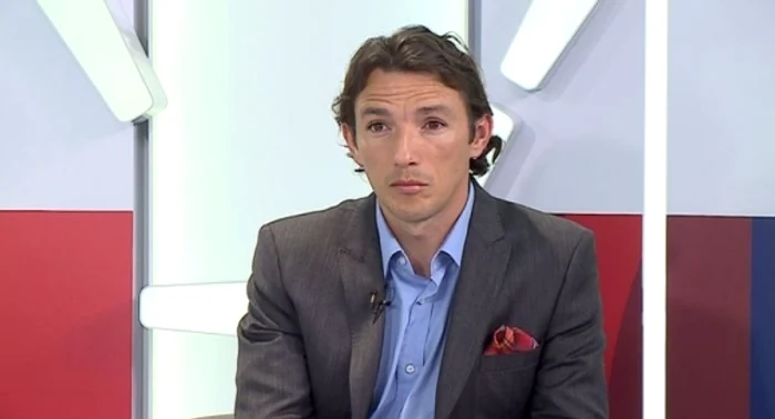 Lui George Ogăraru nu i-a convenit comentariul de la partida de la Lucerna. Captură TV