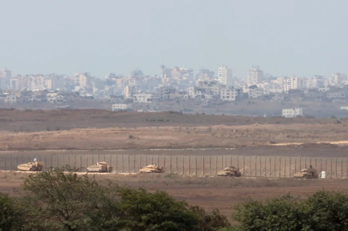 Israelul a reluat operațiunea terestră în nordul Fâșiei Gaza FOTO EPA-EFE