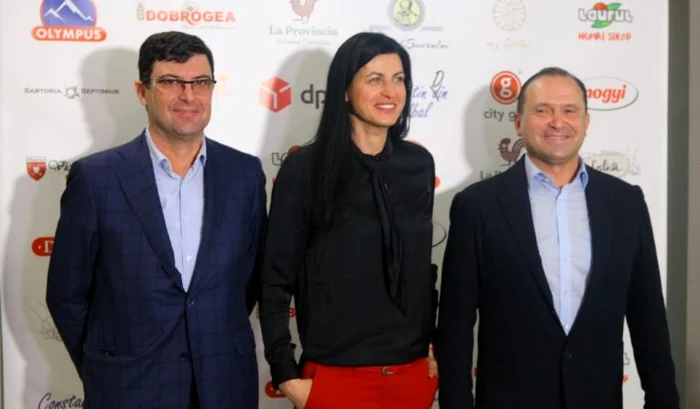 Constantin Din (dreapta) e susținut de Narcisa Lecușanu și de fostul arbitru Sorin Dinu