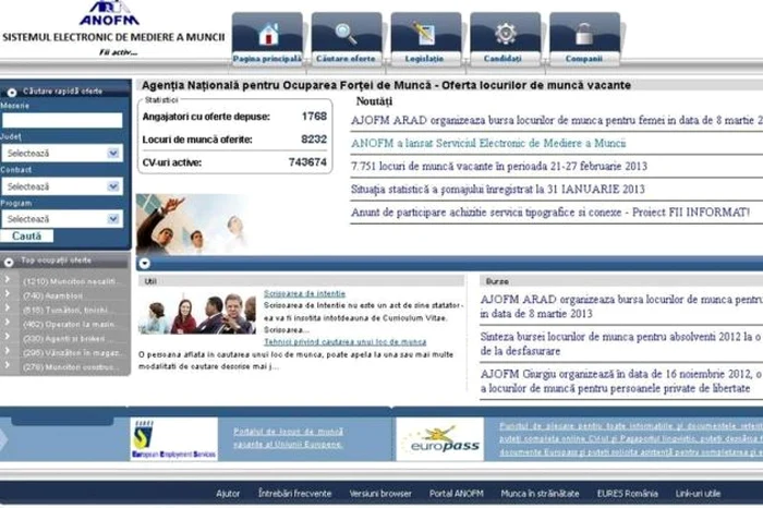 Noua platformă semm.ro vine în întâmpinarea românilor care îşi caută de lucru FOTO semm.ro