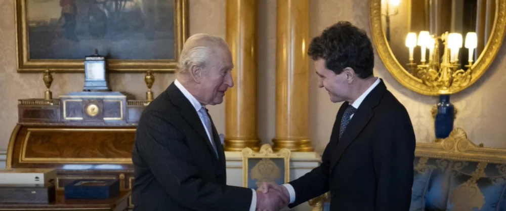 Regele Charles al III-lea l-a primit pe președintele Nicușor Dan la Palatul Buckingham