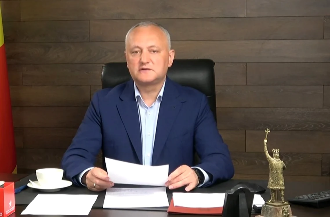 Igor Dodon, în cadrul emisiunii sale tradiţionale de vineri