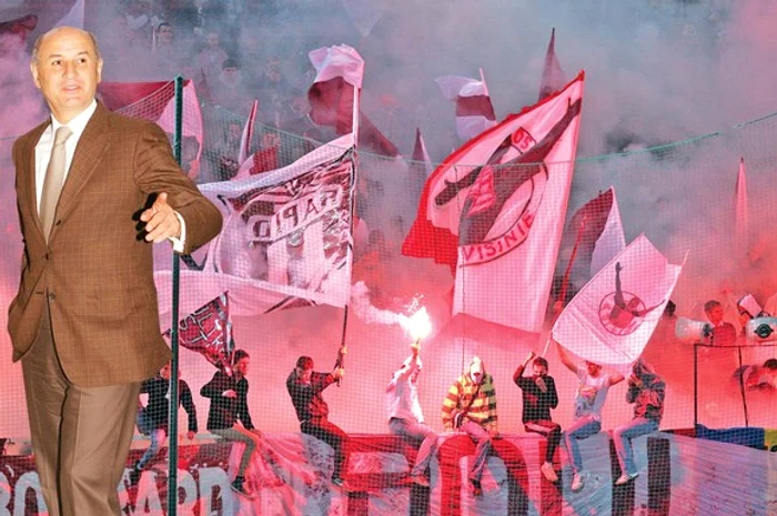 George Copos s-a retras oficial de la Rapid, dar echipa înscrisă la AMFB ieri e invenţia lui. Şi-a scos în faţă un fost angajat, dar şi acesta recunoaşte implicarea fostului patronFoto Click!