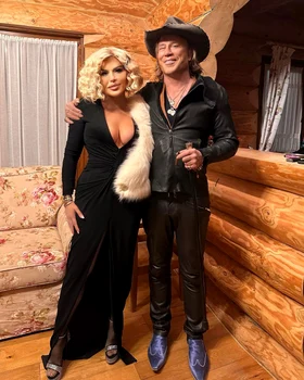 Loredana cu Mickey Rourke