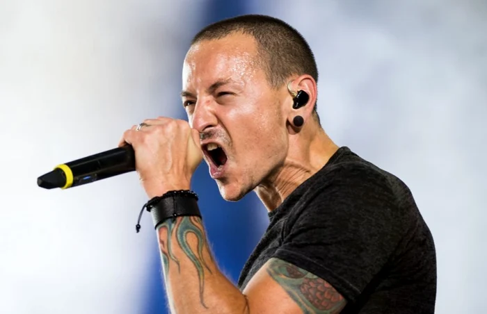 Chester Bennington, solistul trupei Linkin Park, s-a sinucis la vârsta de 41 de ani FOTO Guliver/Getty Images