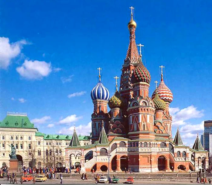 Catedrala Sfântul Vasile este un simbol al MoscoveiFoto Twitter