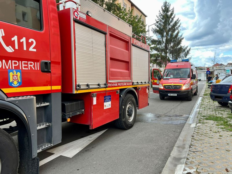 Incendiu la fabrica Michelin din Floreşti. 18 angajaţi s-au autoevacuat