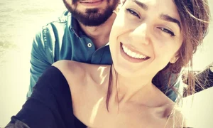 Bogdan Ioan şi iubita lui, Roxana Martin jpeg