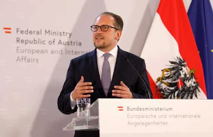 Alexander Schallenberg, ministrul austriac de Externe Foto EPA EFE