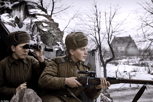 soviet female snipers in the 1940s 2 jpg jpeg