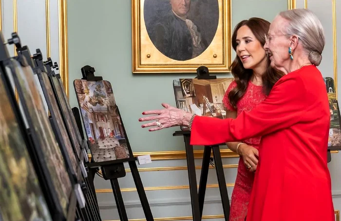 Regina Danemarcei cu Mary PNG