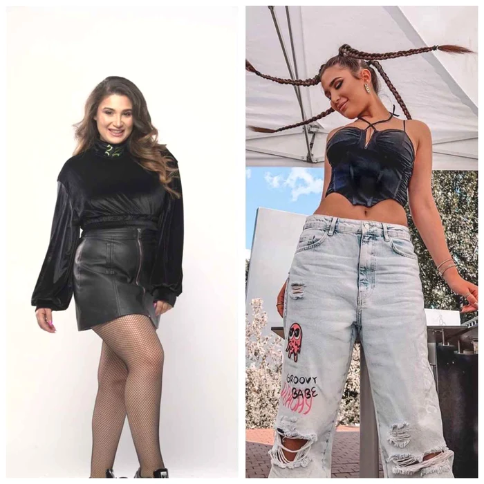 Diana Ramadan înainte și după cura de slăbire / foto: arhivă personală