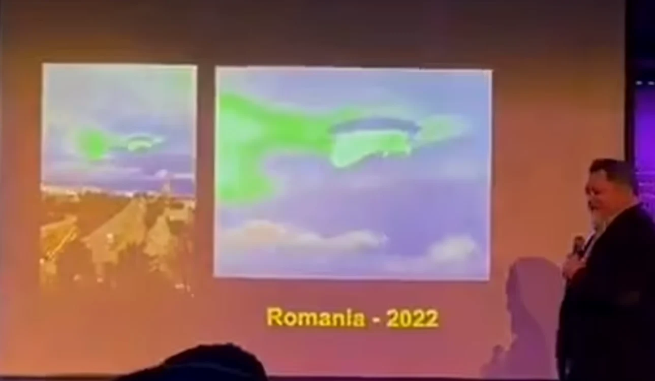 Fostul oficial al Pentagonului a prezentat imaginea unei presupuse nave extraterestre FOTO Captură