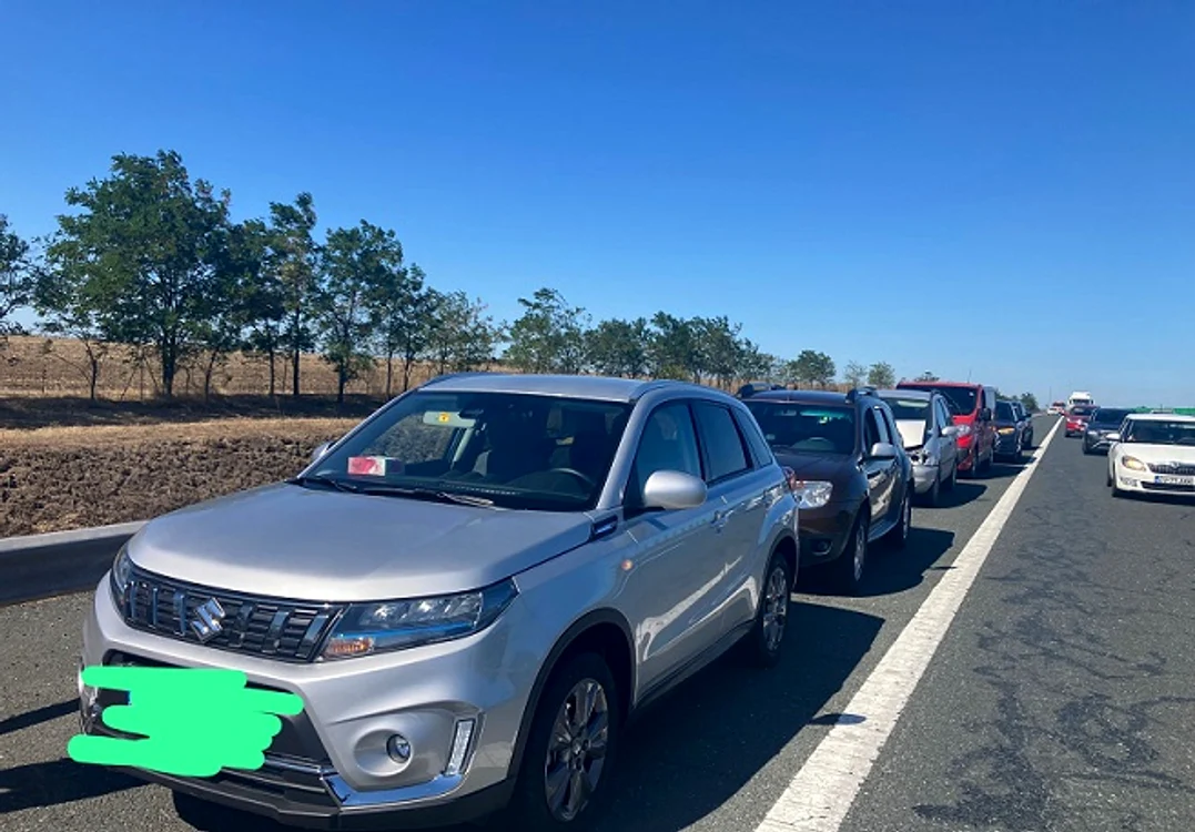 Carambol Autostradă. Foto: Ziarul Amprenta