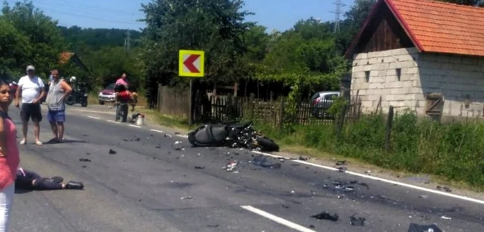 ACcident cumplit pe DN 7. ADEVĂRUL.