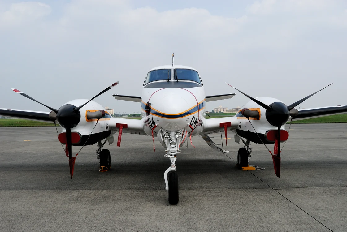 Avioanele King Air RC 90 sunt folosite pentru stimularea precipitațiilor. FOTO: Shutterstock