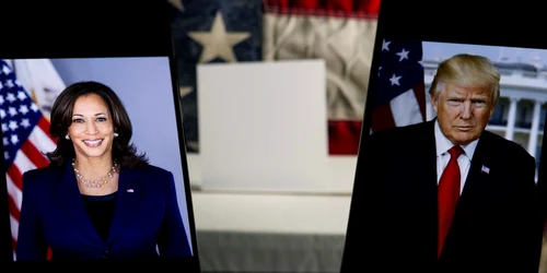 Kamala Harris și Donald Trump se află într-o cursă strânsă în statele indecise FOTO Shutterstock
