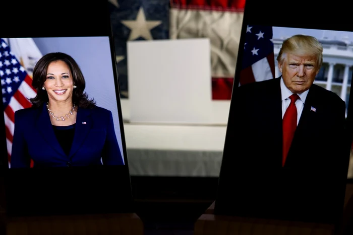 Kamala Harris și Donald Trump se află într-o cursă strânsă în statele indecise FOTO Shutterstock