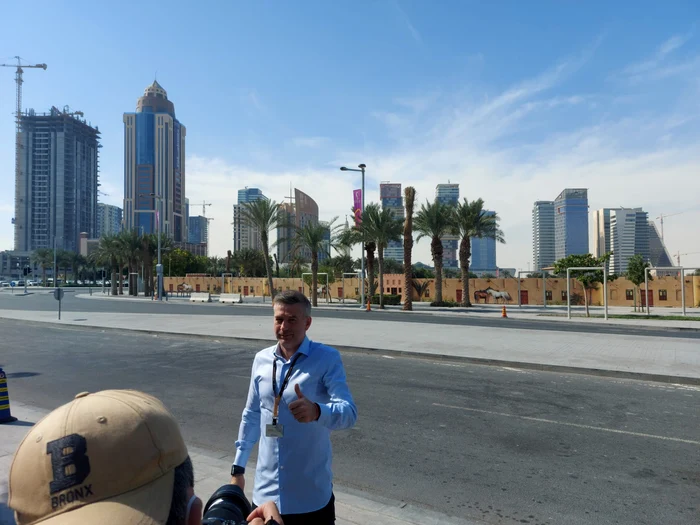 Edi Iordenescu a trasmis mesaje pozitive de la Doha. Foto Amir Kiarash
