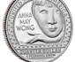 Portretul actriței Anna May Wong va fi bătut pe o emisiune monetară a monedei de 25 de centi. foto: Monetăria SUA