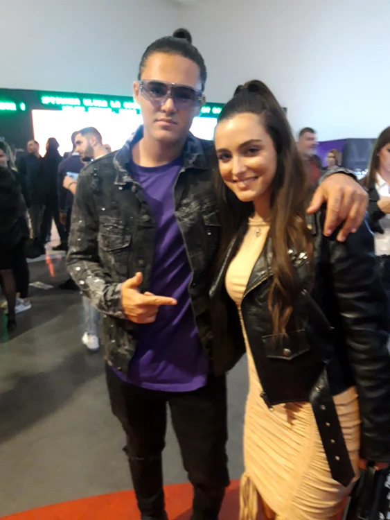 Mario Fresh şi  Alexia Eram