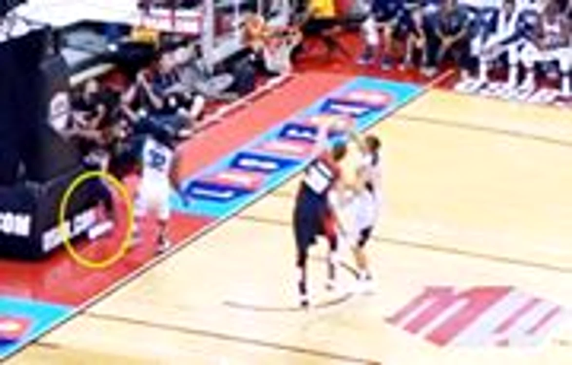 Momentul accidentării lui Paul George