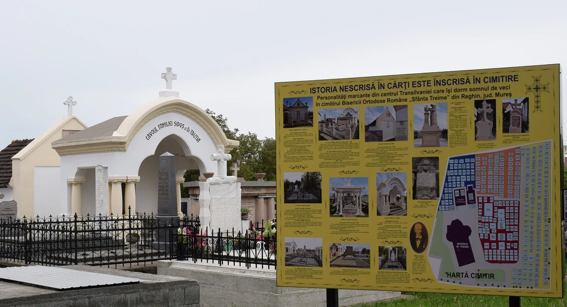 Cimitir unicat în România 