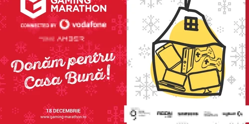 Gaming Marathon donatii Casa Buna