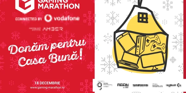 Gaming Marathon donatii Casa Buna