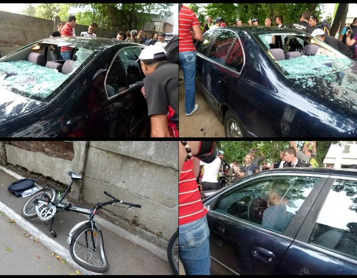 accident biciclisti sofer FOTO Facebook Cristian Vasile