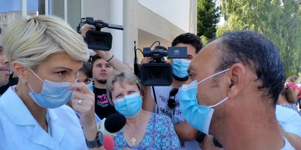 raluca turcan în vizită la slatina