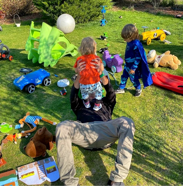 Radu Vâlcan, la joacă