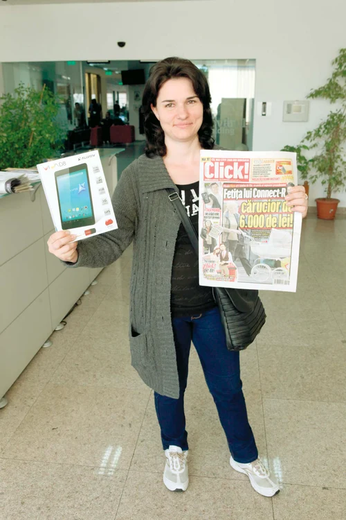 Bucureşteanca Rodica Radu a câştigat o super-tabletă