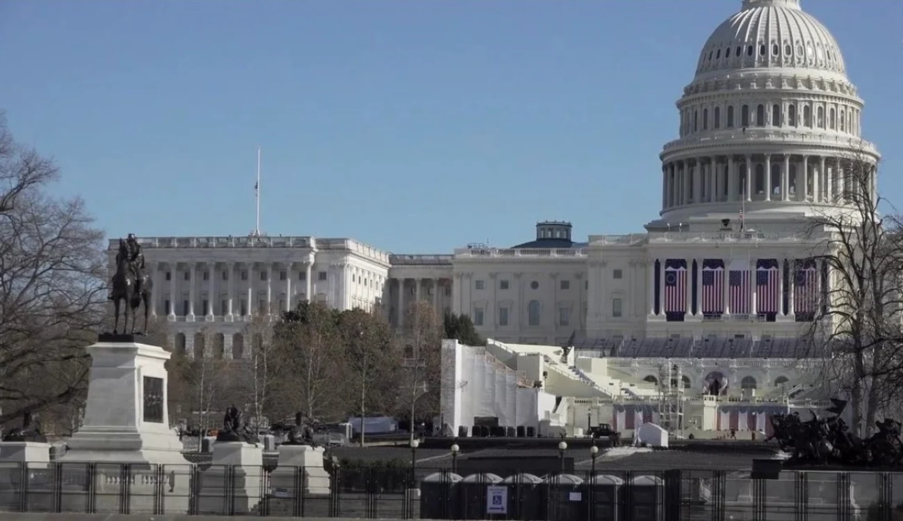 Se iau măsuri sporite de securitate la Washington. Foto: captură video