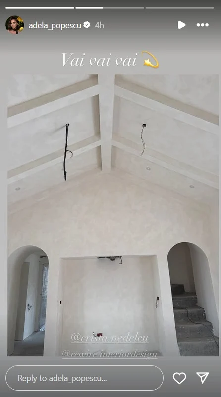 Imagini cu casa de la Șușani / foto: Instagram