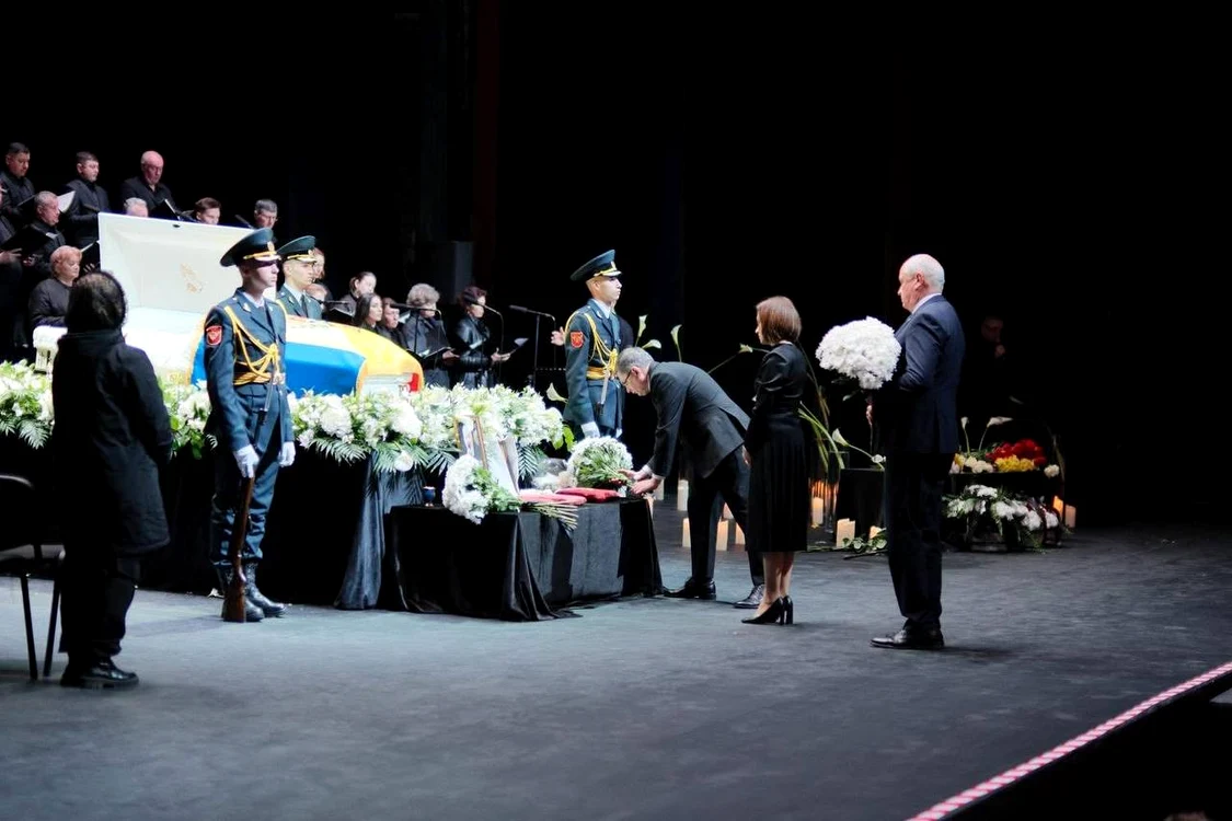 Gheorghe Urschi a fost înmormântat în data de 15 aprilie. FOTO: Facebook.com/ Igor Grosu