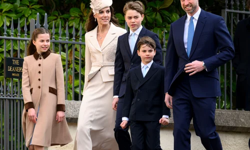 Kate, William, George, Charlotte și Louis de Wales, Paște 2026, Profimedia (2) jpg