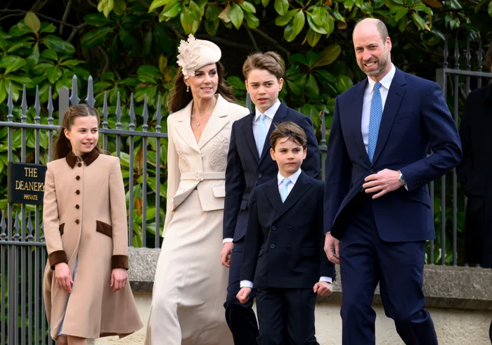 Kate, William, George, Charlotte și Louis de Wales, Paște 2026, Profimedia (2) jpg