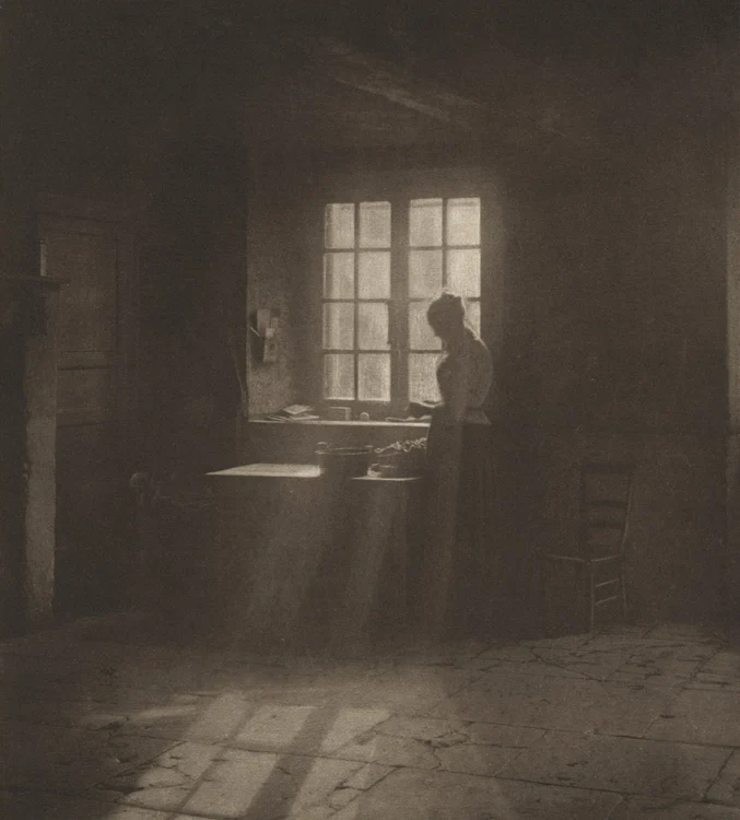 Gustave Marissiaux, “Interior”, 1901