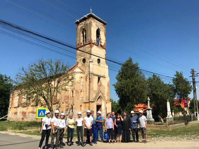 Biserica de la Ofseniţa FOTO Ambulanţa pentru Monumente/Prin Banat